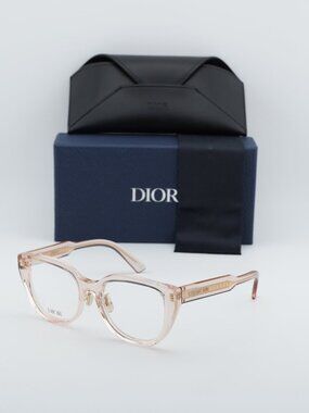 Dior DIORPRISMEO B1F 4000 Cat Eye Women Eyeglasses 52mm - Pink